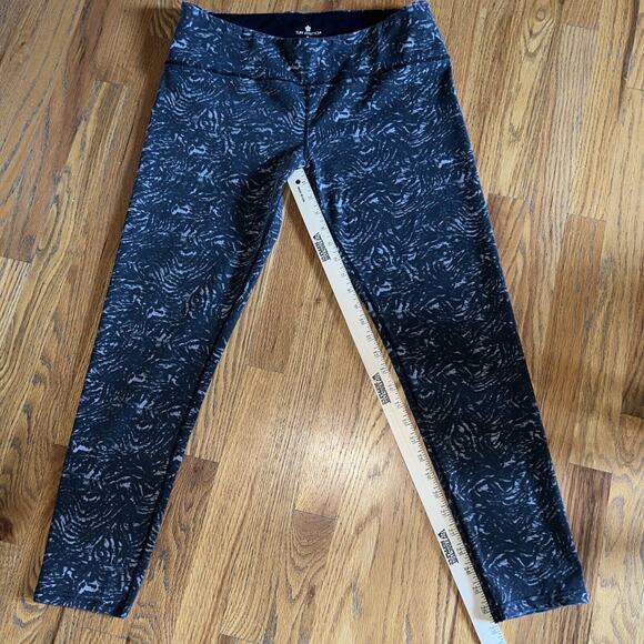 Tuff Athletics Women's Gray Print Grey Leggings Yoga Pants Size XL - Picture 6 of 10